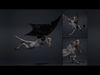 Obsidianfire Low-poly 3D model_4