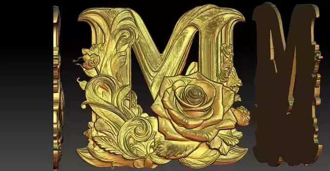 7 M CNC Relief Model