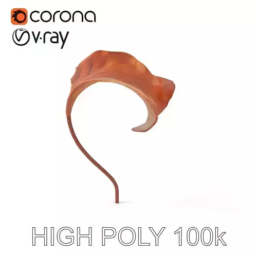 Elegant Dried Leaf Model Pack for Botanical Scenes