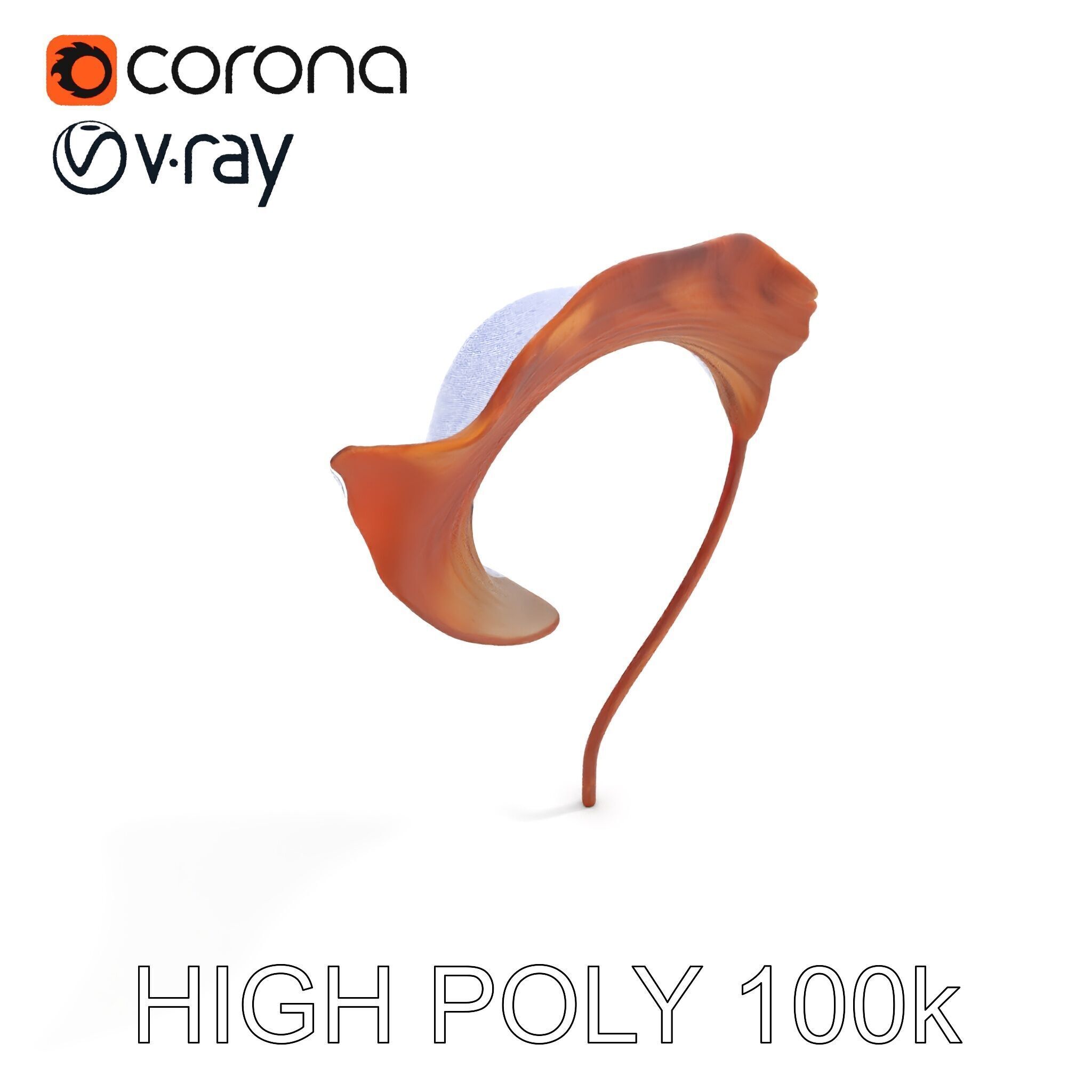 Elegant Dried Leaf Model Pack for Botanical Scenes Low-poly 3D model_30