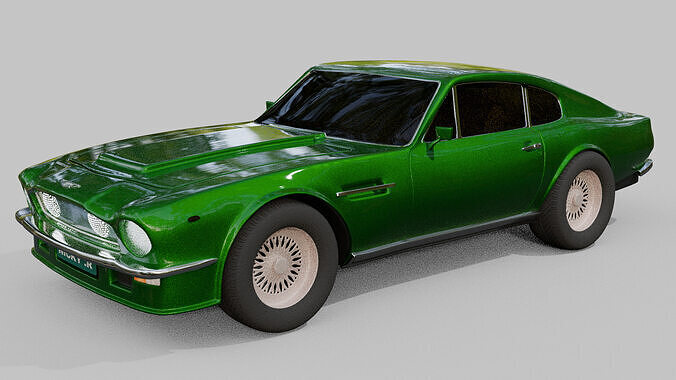Aston Martin V8 Vantage 1987 3D model