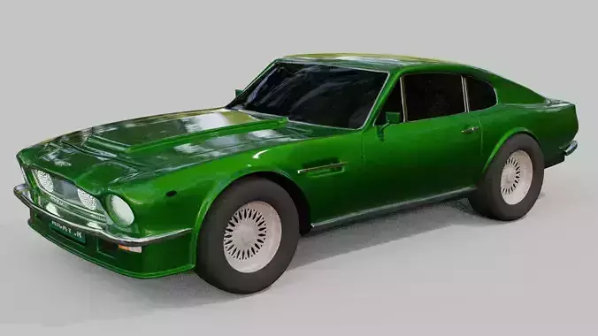 Aston Martin V8 Vantage 1987 3D model