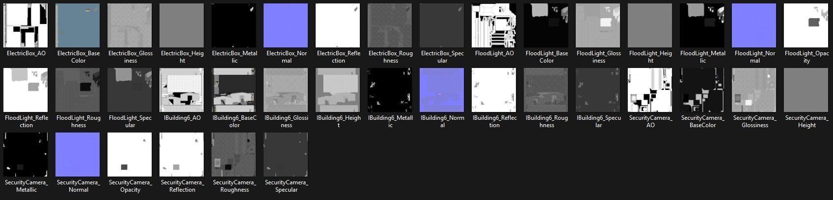 Industrial Building 7 Low-poly 3D model_16