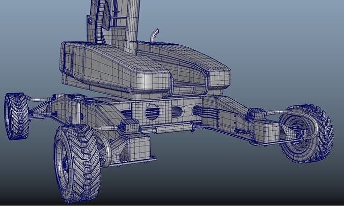  Genie SX180  Telescopic Boom Lift 3D model