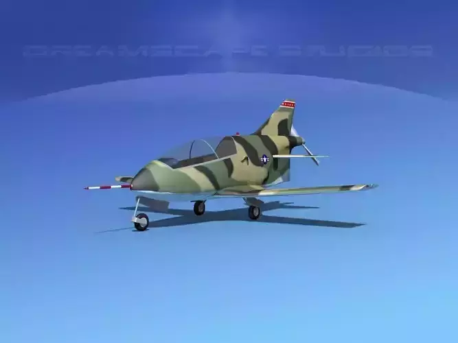 Bede Bd-5 Microplane V08 3D model