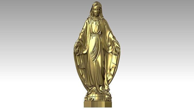 Our Lady of Grace  3D print model