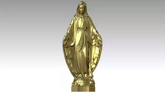 Our Lady of Grace  3D print model