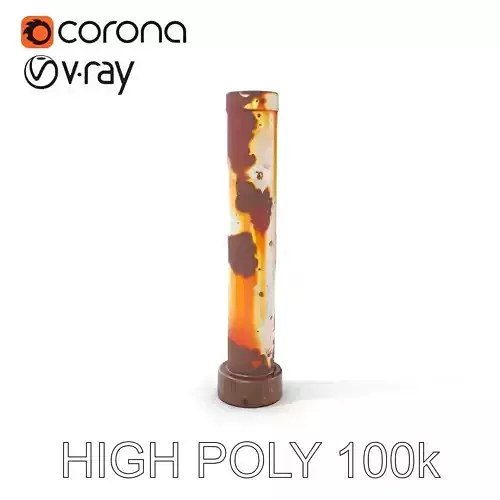 Rusty Pipe Model Pack with Detailed Textures