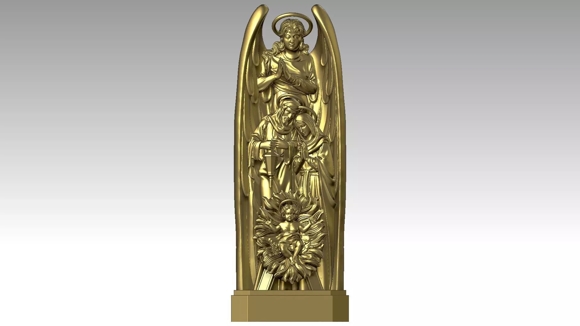 Christmas of the Holy Family  3D print model_0