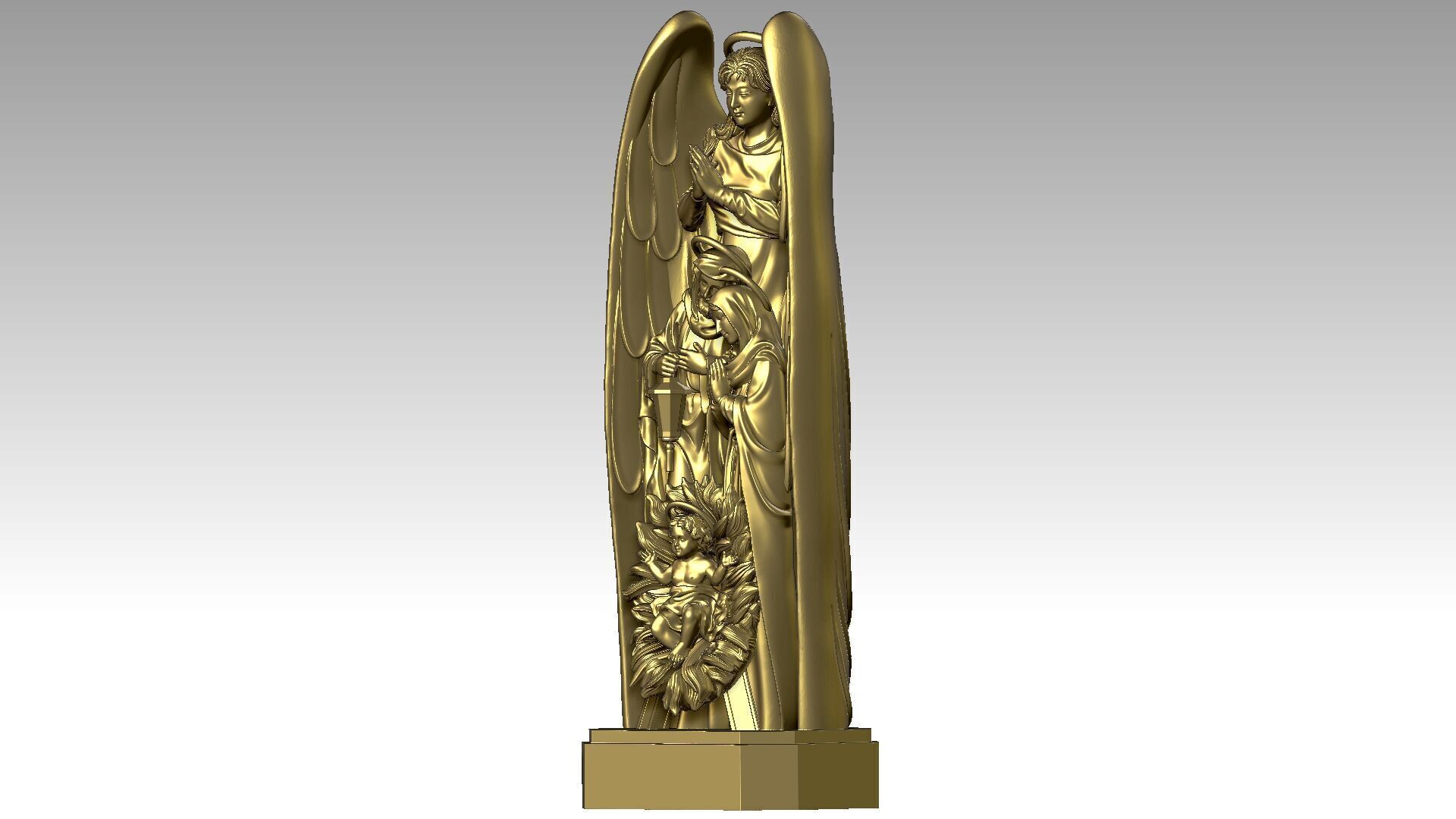 Christmas of the Holy Family  3D print model_1