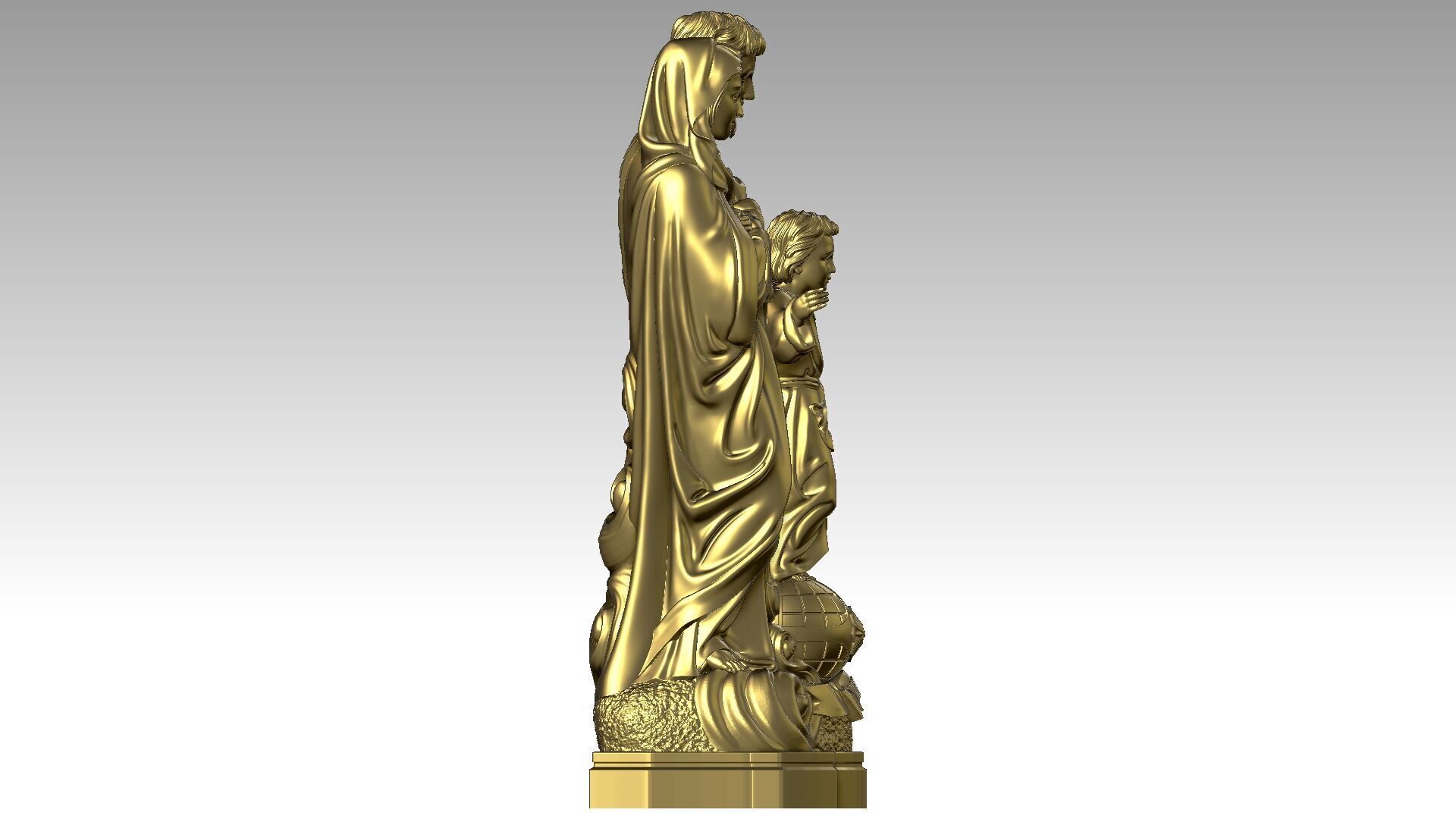 Holy Family  3D print model_6