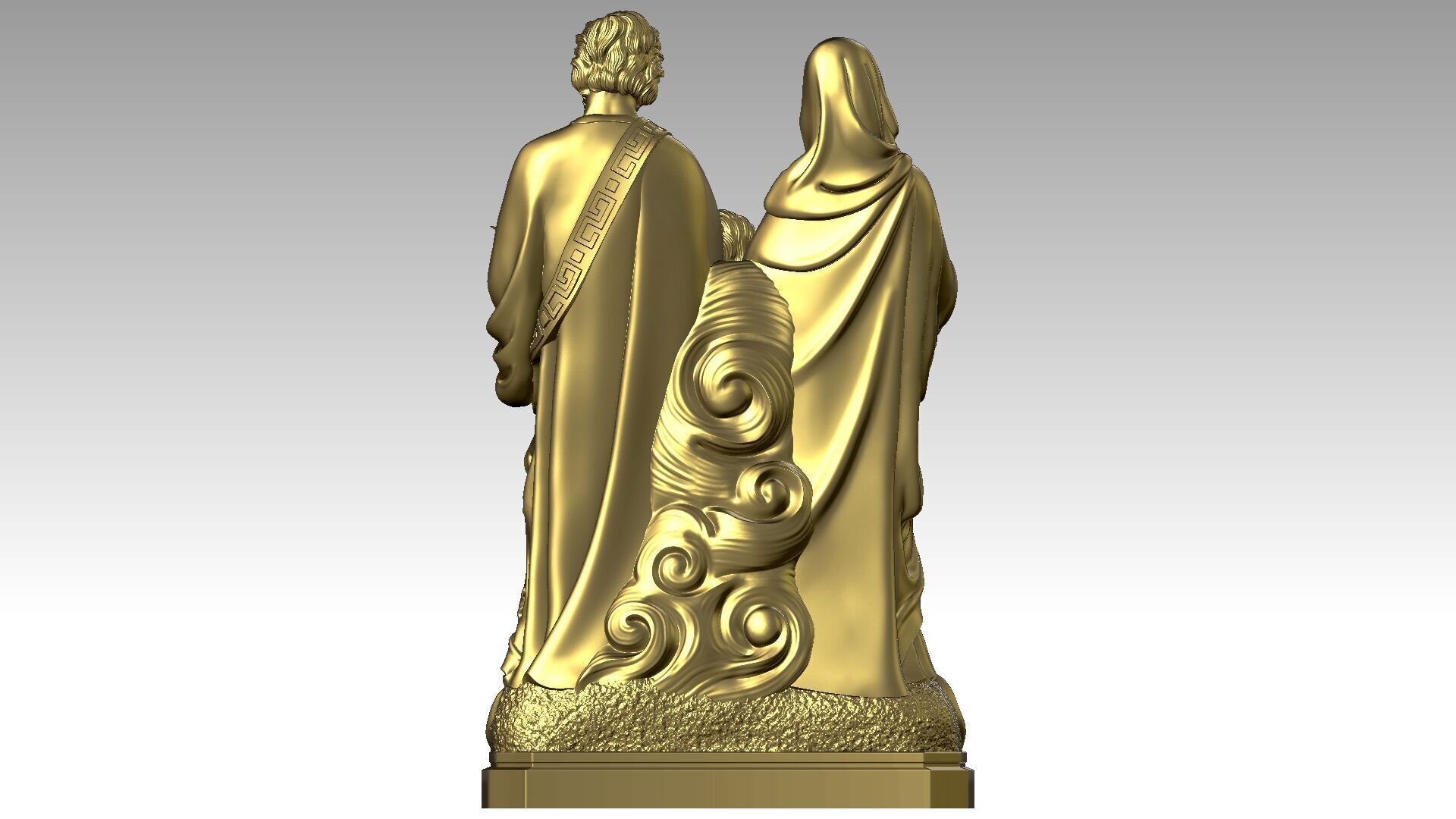 Holy Family  3D print model_4