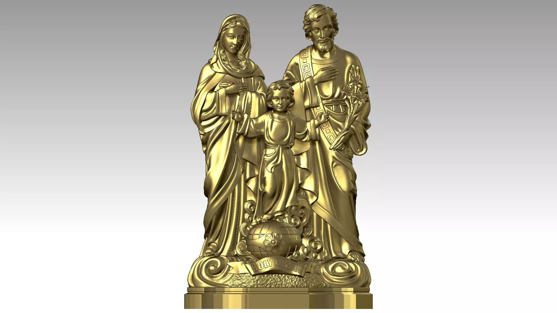 Holy Family  3D print model_0