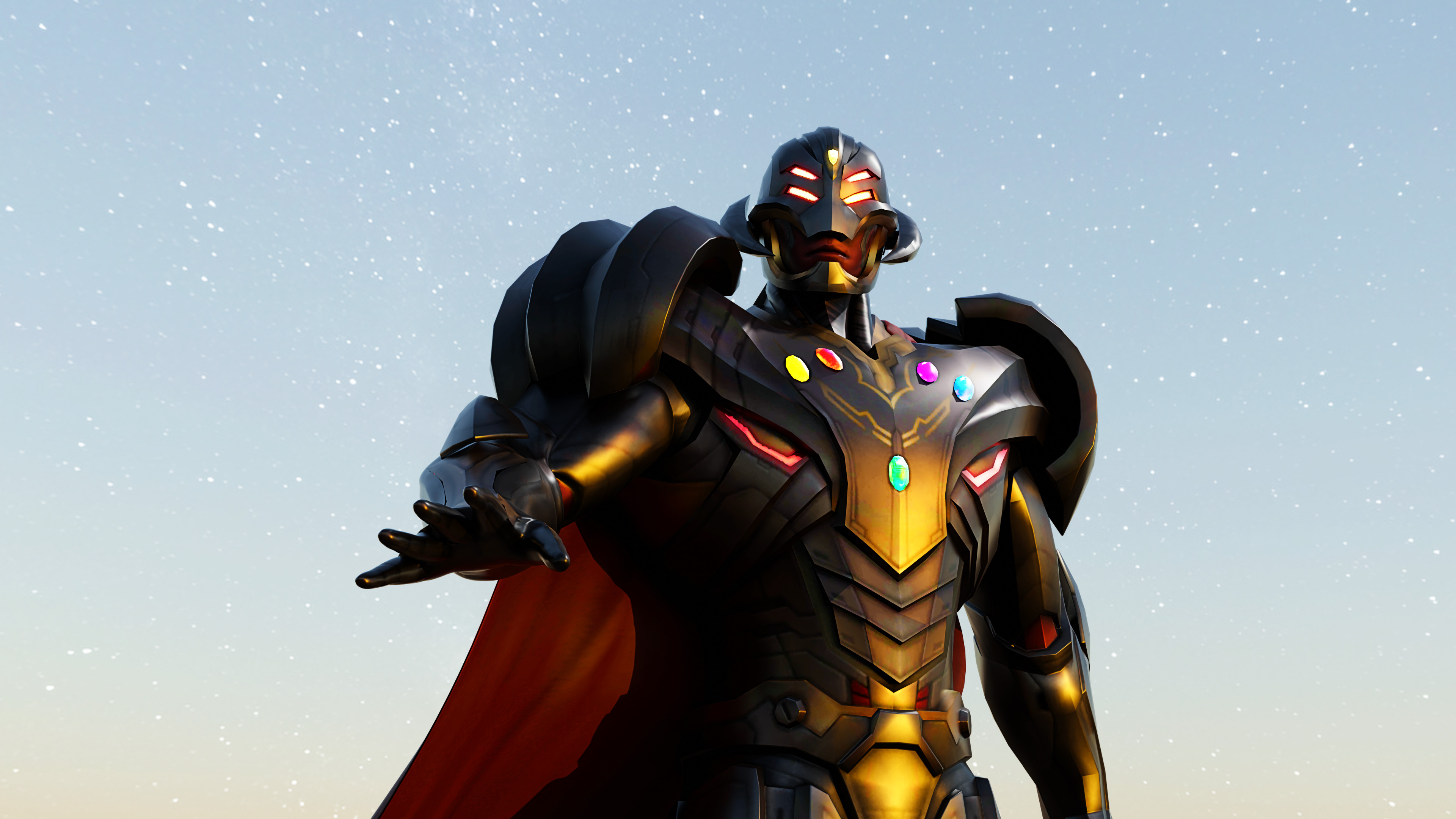 Infinity Ultron Low-poly 3D model_20