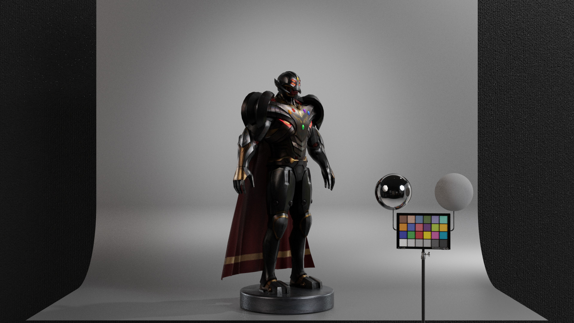 Infinity Ultron Low-poly 3D model_2