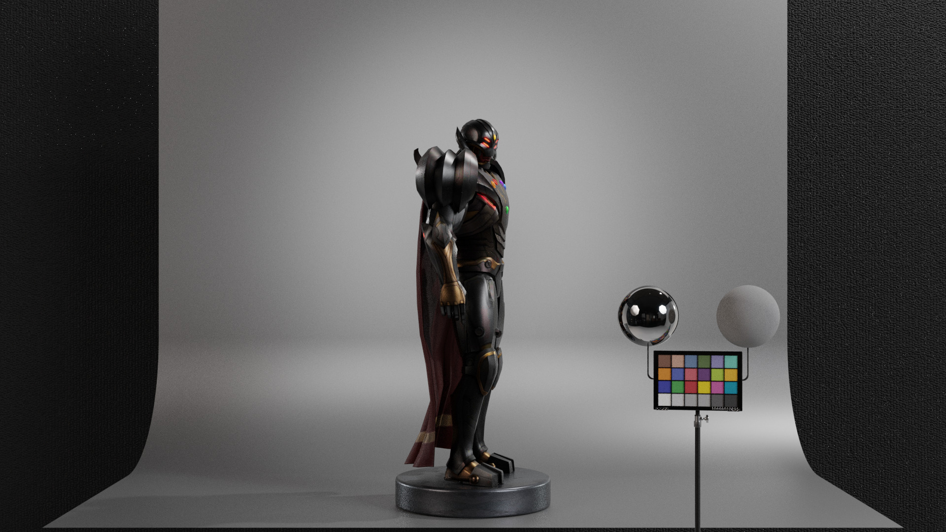 Infinity Ultron Low-poly 3D model_10