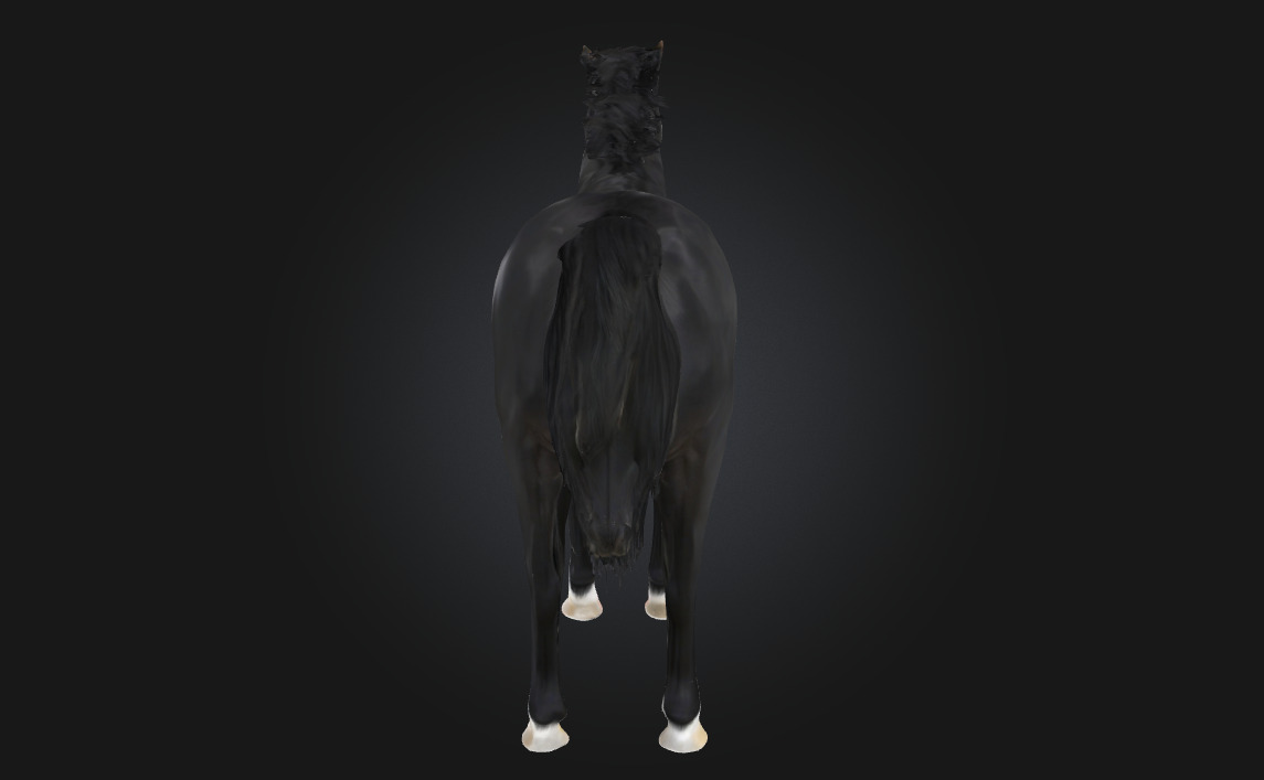 Midnight Elegance Radiant Sophistication in the Depth of Night 3D model_4