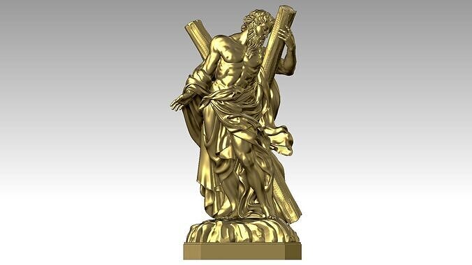 Saint Andrew  3D print model