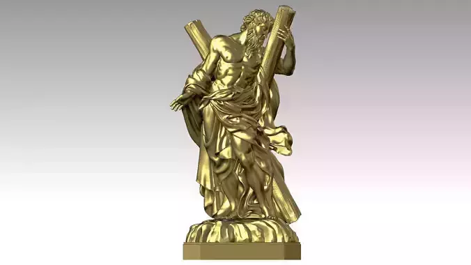 Saint Andrew  3D print model