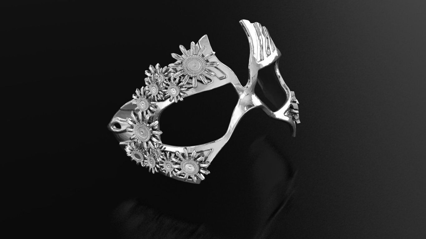 Phantom e Opera face mask 3D print model_7