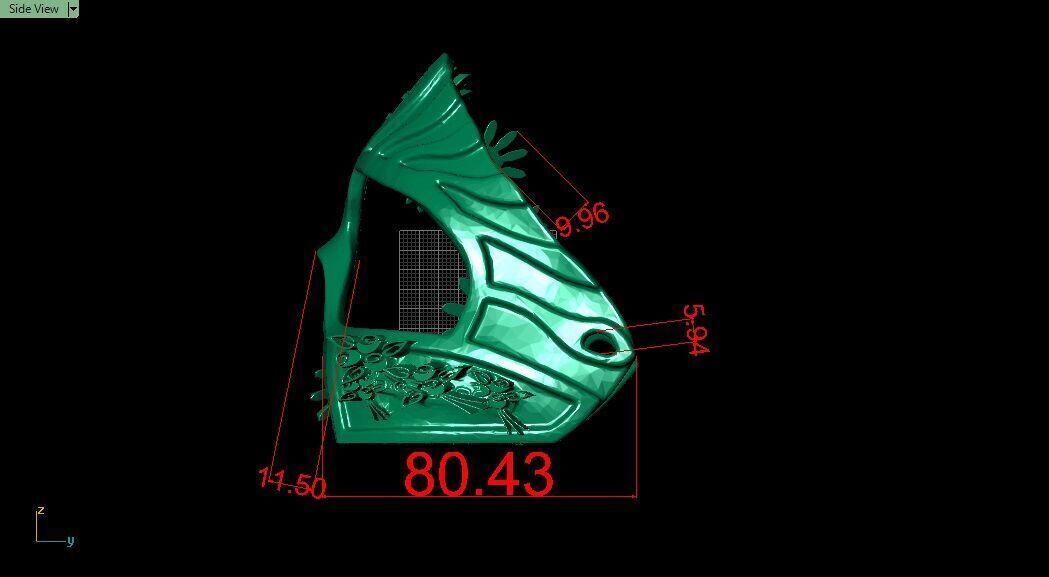 Phantom e Opera face mask 3D print model_14