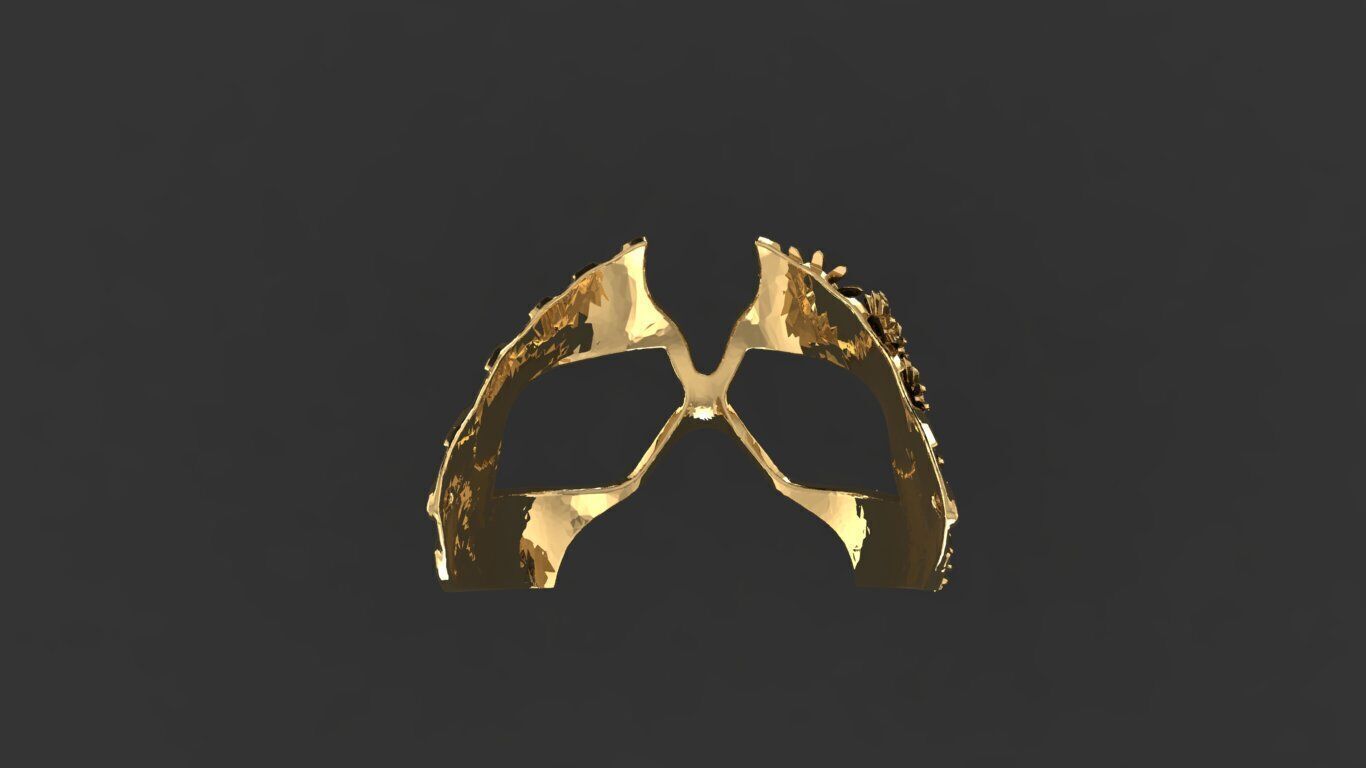 Phantom e Opera face mask 3D print model_6