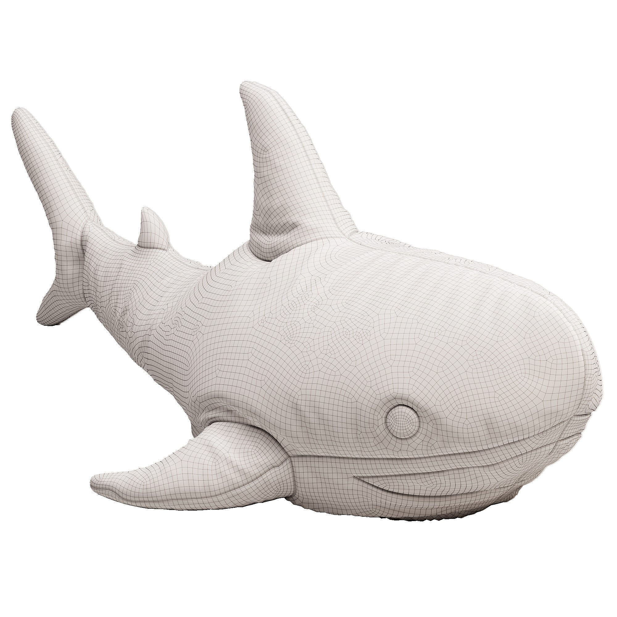 whale toy 3D model_1