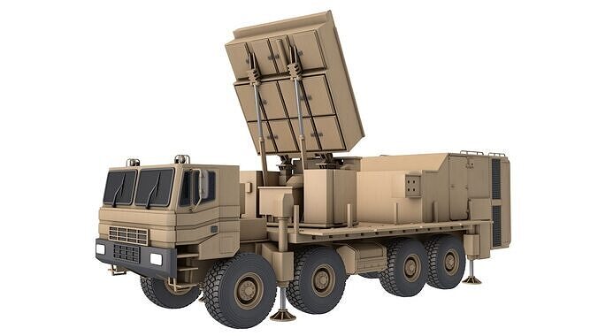 Bavar-373  Radar 3D model