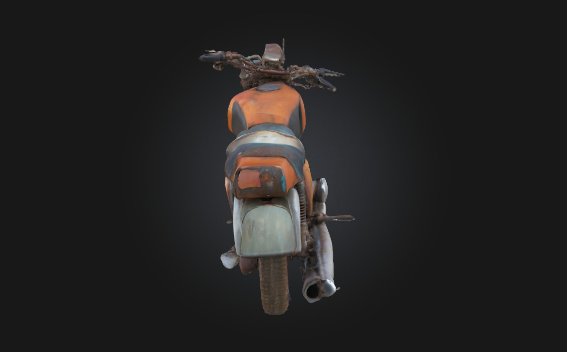 Rusty Ride A Weathered Journey Through Time 3D model_3