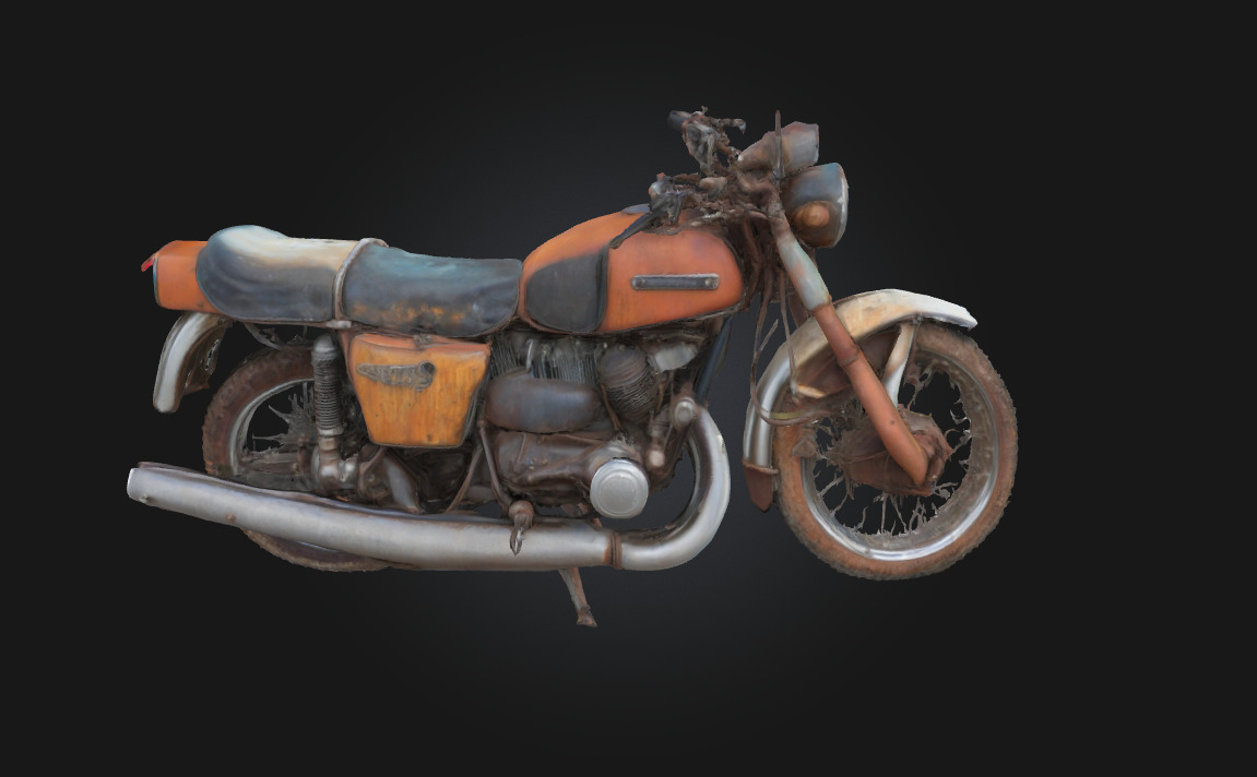 Rusty Ride A Weathered Journey Through Time 3D model_1