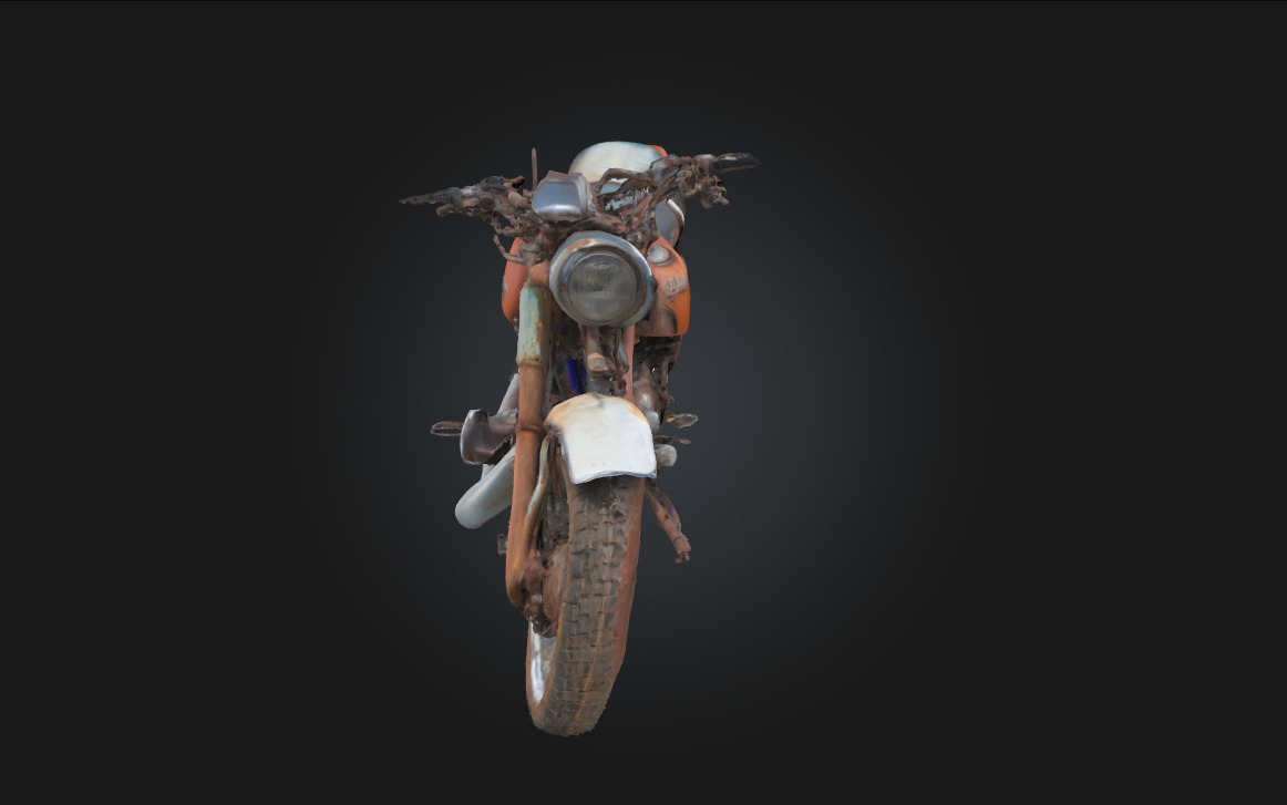 Rusty Ride A Weathered Journey Through Time 3D model_2