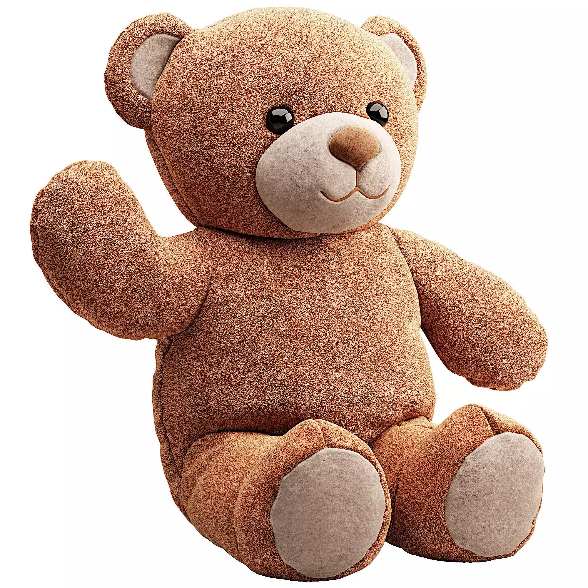  teddy bear 3D model_0