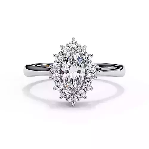 MARQUISE DIAMOND RING -CAD-029