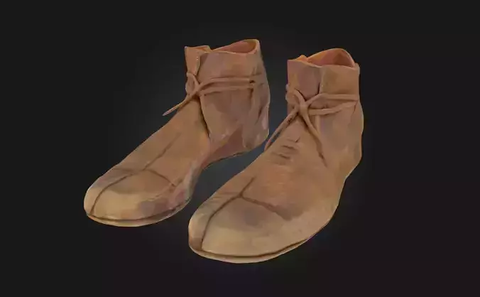 Medieval Leather Boots  Rugged Footwear of a Timeless Age