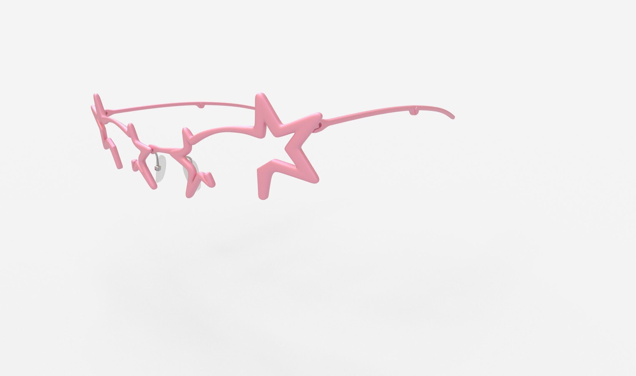 Gentle Monster Milky Way Glasses Low-poly 3D model_2