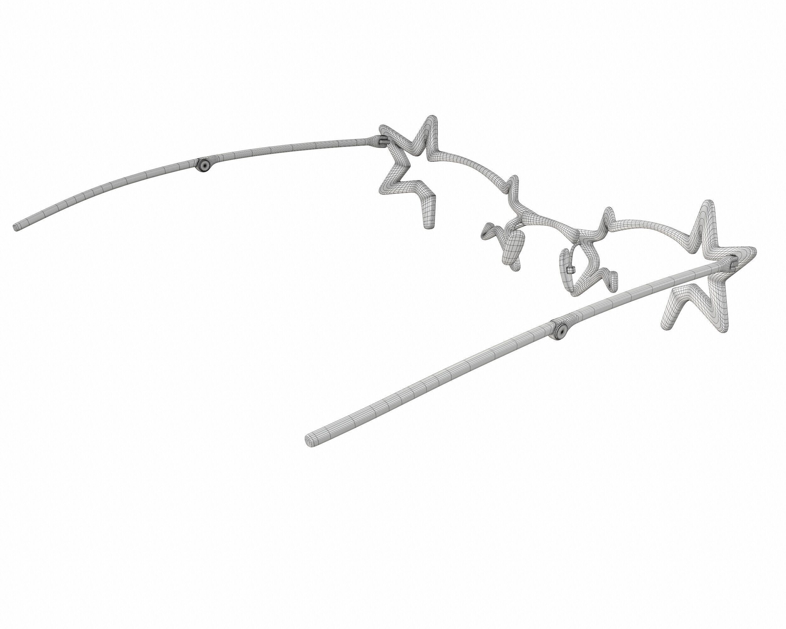 Gentle Monster Milky Way Glasses Low-poly 3D model_11