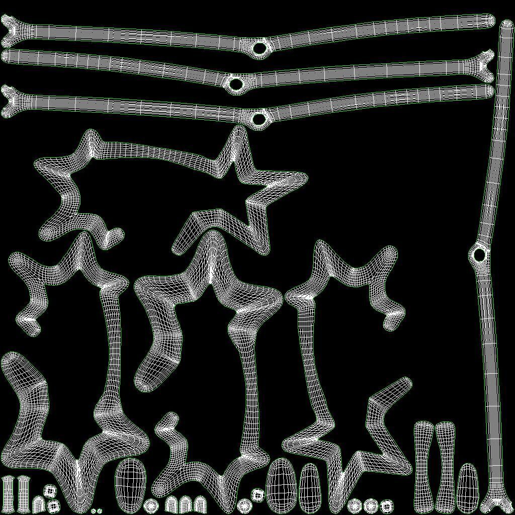 Gentle Monster Milky Way Glasses Low-poly 3D model_12