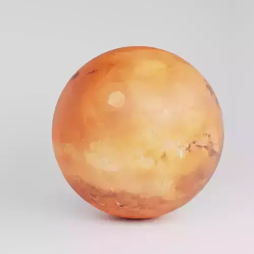 3D Planet Mars