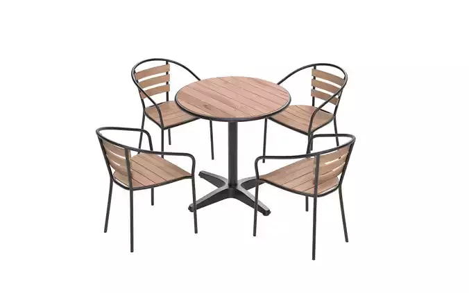 Outdoor Patio Table and Chair Set