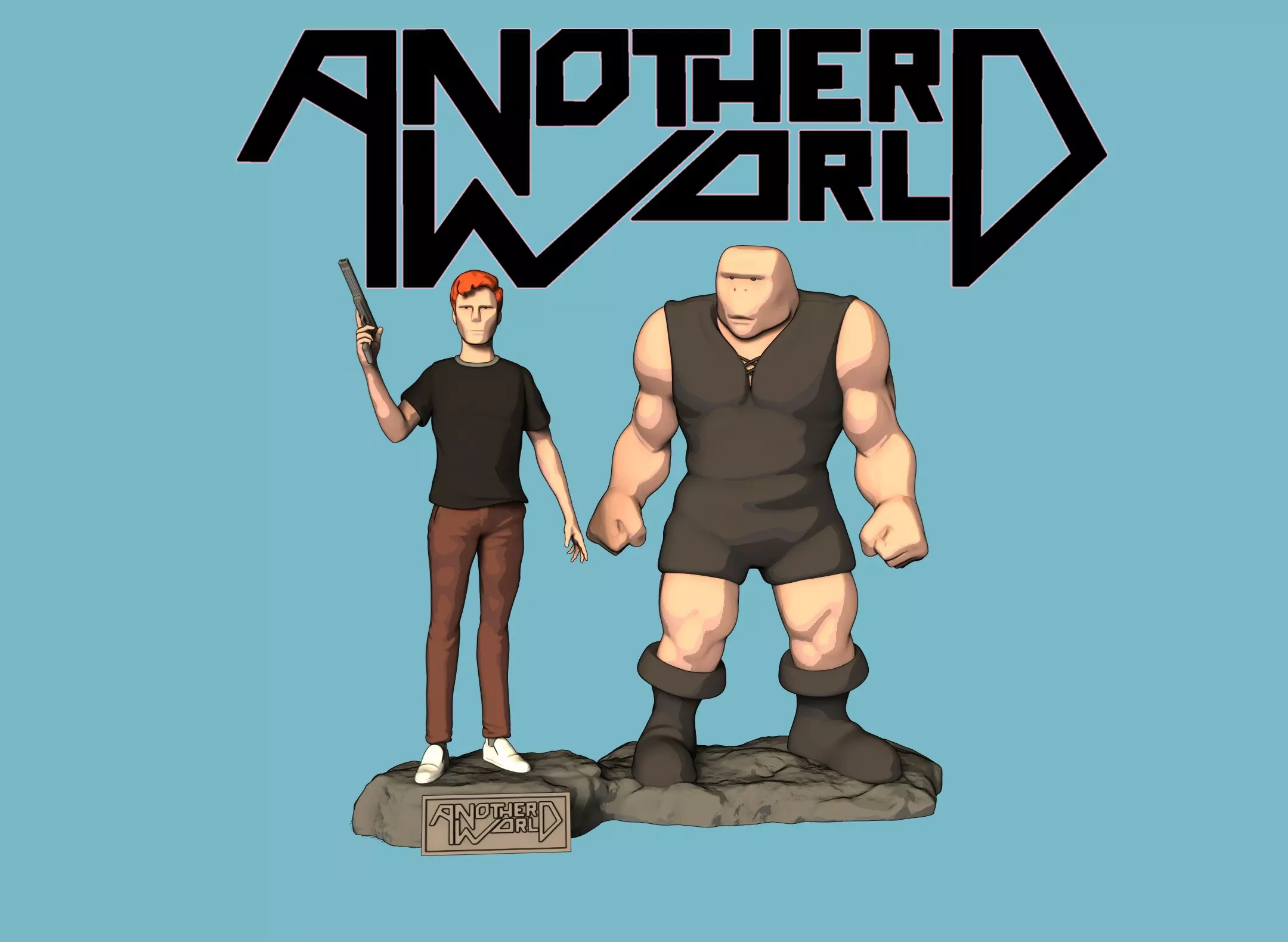 Another World Out of This World 3D print model_0