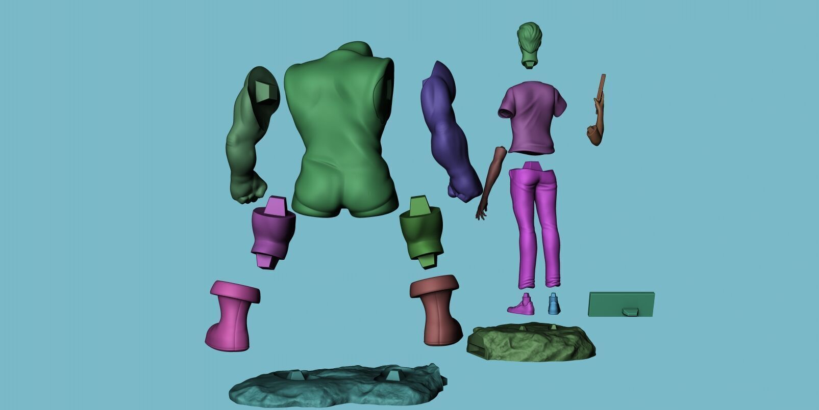 Another World Out of This World 3D print model_11