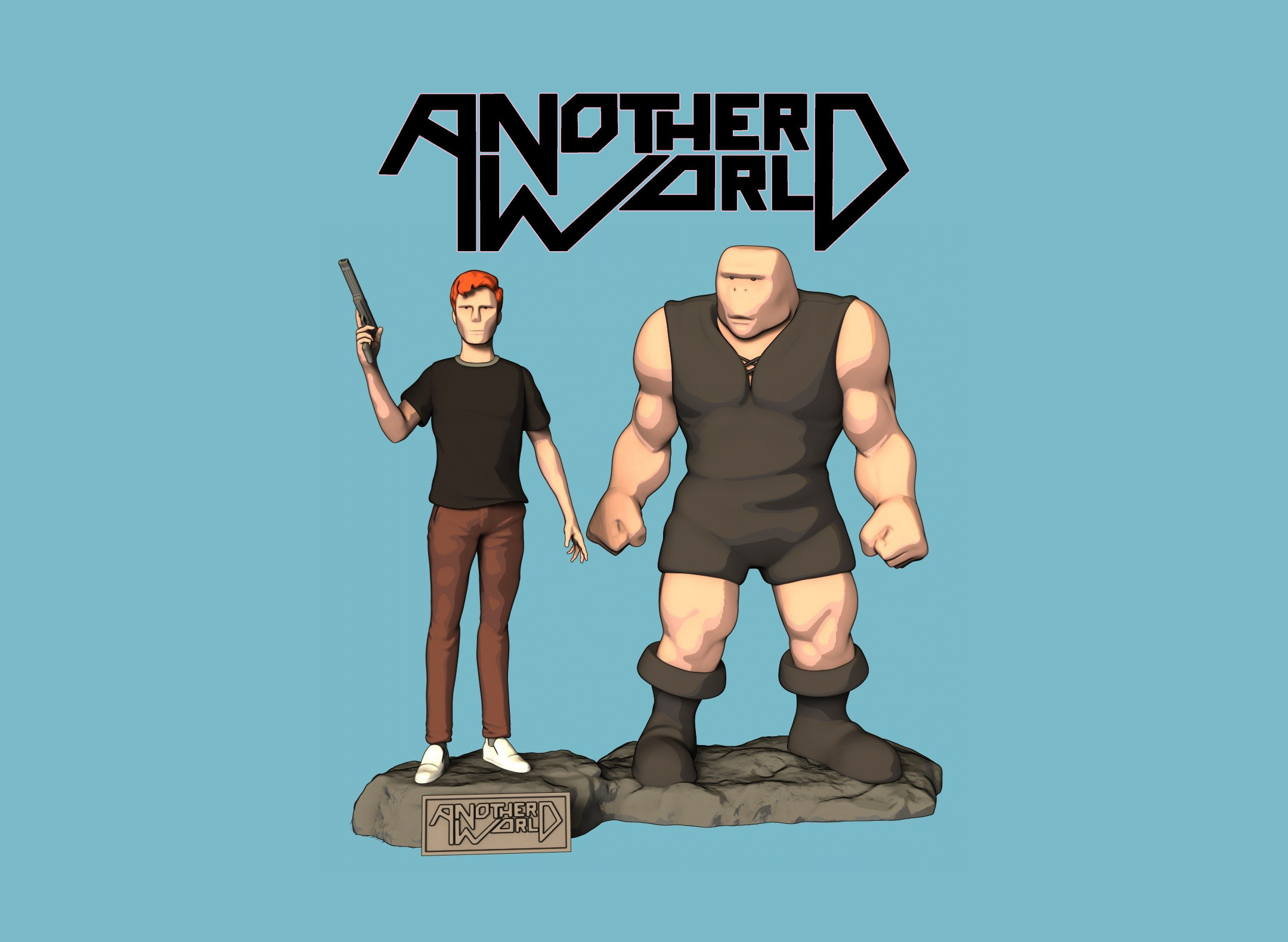 Another World Out of This World 3D print model_12