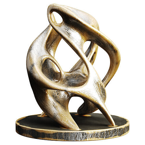 Abstract Sculpture Low-poly 3D model
