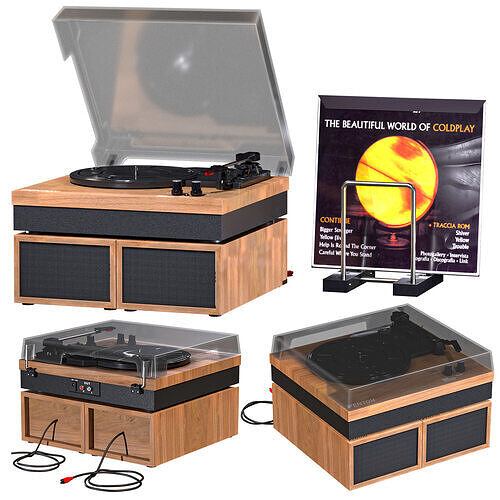 Record Player  3D model