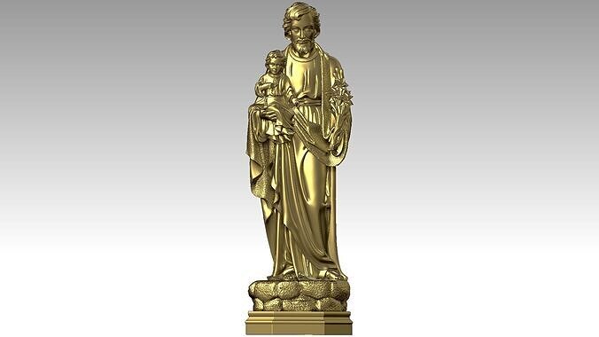 Saint Joseph - Foster Father of Jesus 3D print model