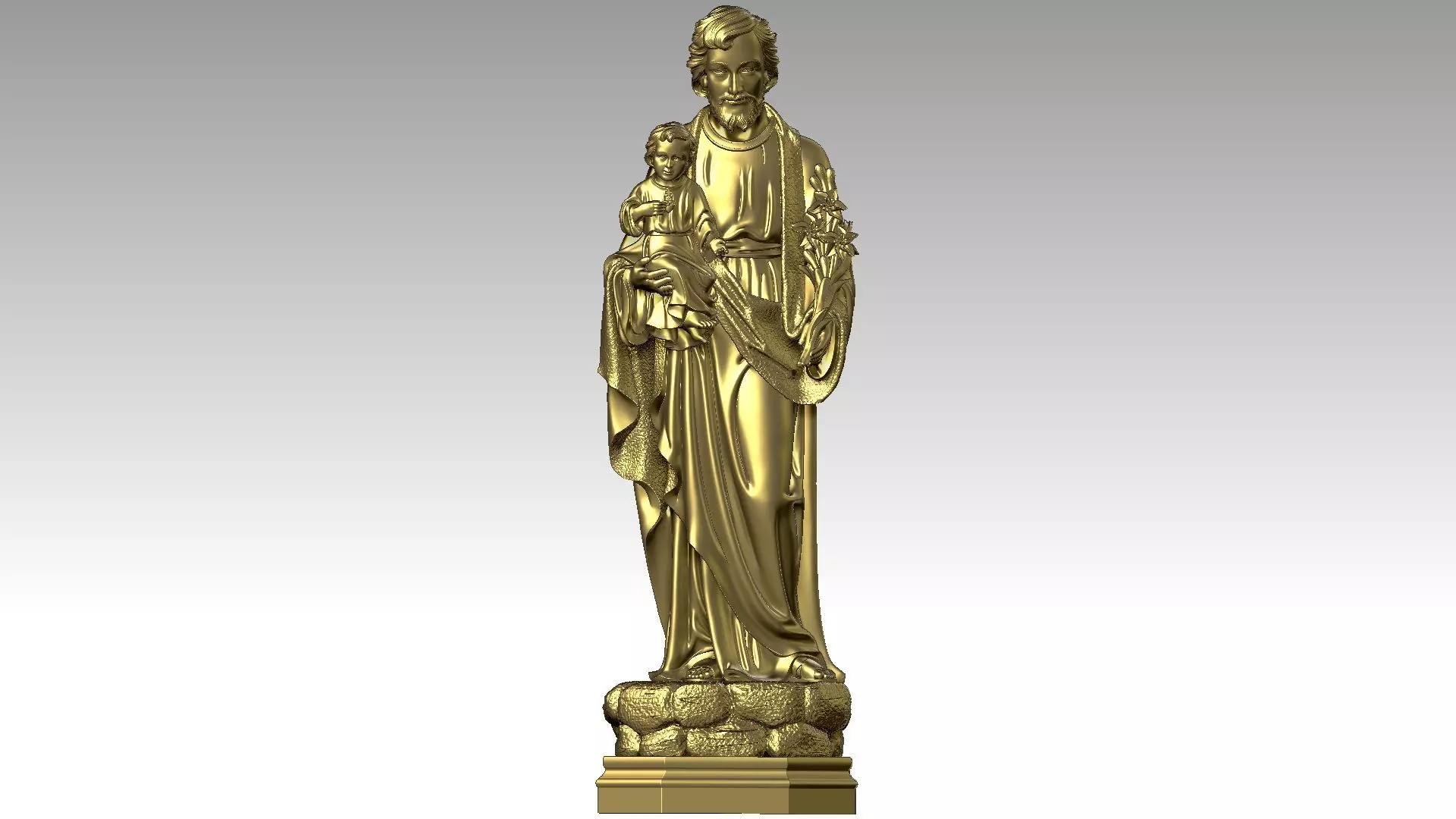 Saint Joseph - Foster Father of Jesus 3D print model