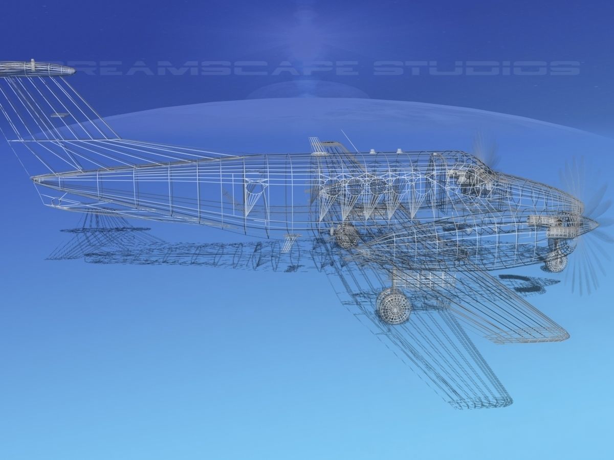 Beechcraft B200 GT King Air V10 3D model_13