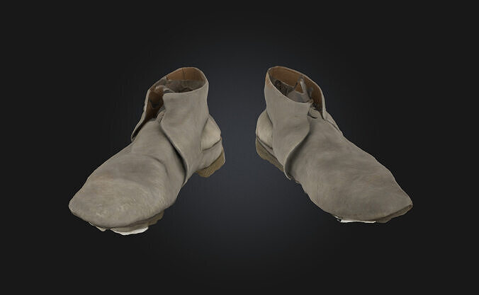 Worn Wanderers  Footsteps Etched in Time 3D model
