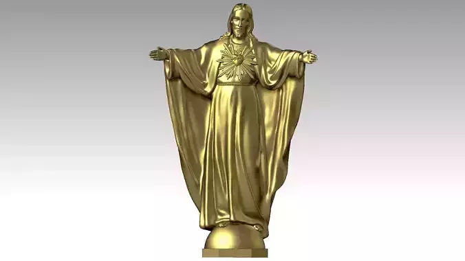 Christ the King  3D print model