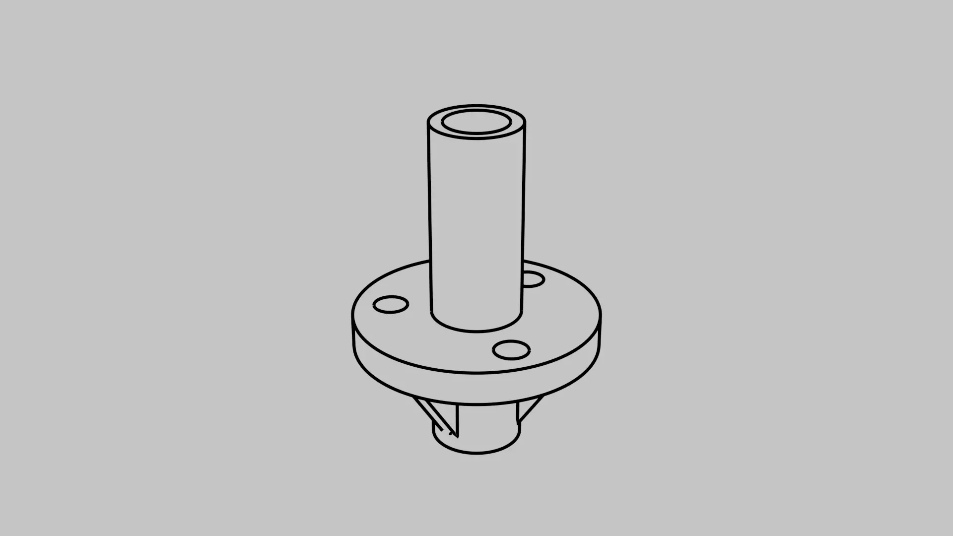 Axle Bearing Pinball 3D Model 3D print model_0